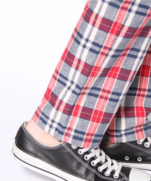 TOMMY HILFIGER（トミーヒルフィガー）の「DEREK CHECK PANT（その他パンツ・メンズ・レッド・38inch/30inch/34inch/32inch/36inch）」の7枚目の写真