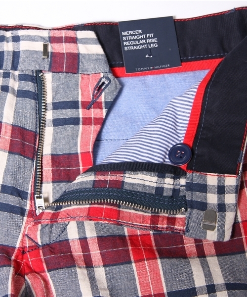 TOMMY HILFIGER（トミーヒルフィガー）の「DEREK CHECK PANT（その他パンツ・メンズ・レッド・38inch/30inch/34inch/32inch/36inch）」の8枚目の写真