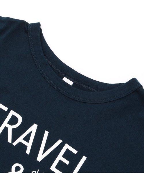 BREEZE（ブリーズ）の「w.colリンクコーデママＴシャツ（その他トップス・レディース・ネイビー・MEDIUM）」の8枚目の写真