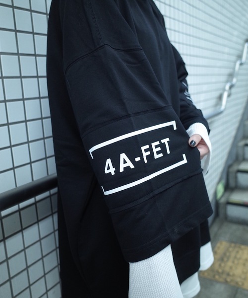 AFYF（エーエフワイエフ）の「rovtski 【ビッグシルエット】AFYFOVERSWEAT（スウェット・メンズ・ホワイト/ブラック/ピンク・FREE）」の20枚目の写真