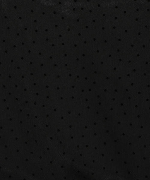 green label relaxing（グリーンレーベルリラクシング）の「CS フロッキー ドット ブラウス（シャツ/ブラウス・レディース・ブラック/オフホワイト/オレンジ系その他・FREE）」の17枚目の写真