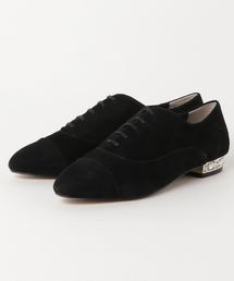 V SEVEN TWELVE THIRTY（ヴィセヴントゥエルヴサーティ）の「ビジューヒールレースアップドレスシューズ（パンプス）」