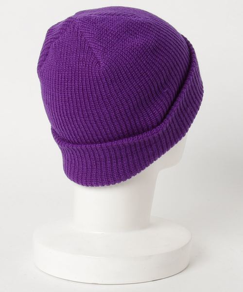 FTC（エフティーシー）の「OG LOGO BEANIE（ニットキャップ/ビーニー・メンズ・ブラック/パープル/ネイビー・FREE）」の4枚目の写真