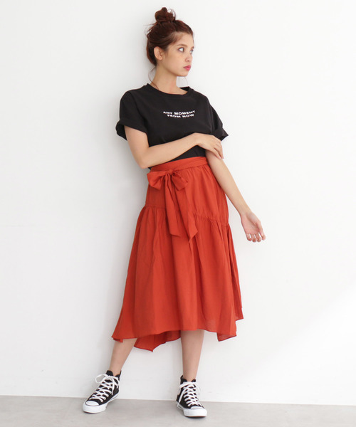 FREE'S MART（フリーズマート）の「ミニラバーロゴＴシャツ（Tシャツ/カットソー・レディース・ホワイト/ブラック/グリーン・FREE）」の8枚目の写真