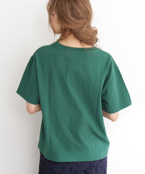 FREE'S MART（フリーズマート）の「ミニラバーロゴＴシャツ（Tシャツ/カットソー・レディース・ホワイト/ブラック/グリーン・FREE）」の17枚目の写真