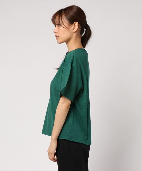 FREE'S MART（フリーズマート）の「ミニラバーロゴＴシャツ（Tシャツ/カットソー・レディース・ホワイト/ブラック/グリーン・FREE）」の4枚目の写真