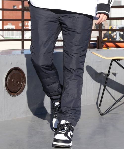 ８(eight)（エイト）の「ダウンジョガーパンツ（スウェットパンツ・メンズ・ブラック/ネイビー/カーキ/キャメル/ベージュ/カモフラージュ/グレー・MEDIUM/LARGE/X-LARGE）」の5枚目の写真