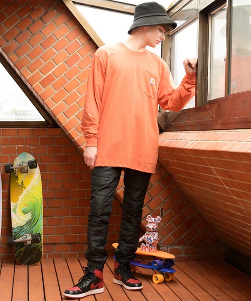 ８(eight)（エイト）の「ダウンジョガーパンツ（スウェットパンツ・メンズ・ブラック/ネイビー/カーキ/キャメル/ベージュ/カモフラージュ/グレー・MEDIUM/LARGE/X-LARGE）」の18枚目の写真