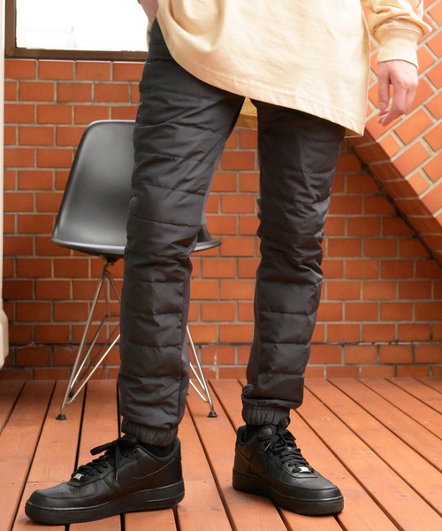 ８(eight)（エイト）の「ダウンジョガーパンツ（スウェットパンツ・メンズ・ブラック/ネイビー/カーキ/キャメル/ベージュ/カモフラージュ/グレー・MEDIUM/LARGE/X-LARGE）」の16枚目の写真