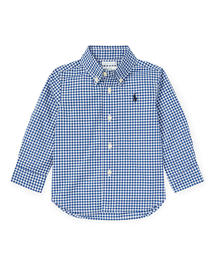 POLO RALPH LAUREN CHILDRENSWEAR | ギンガム コットン ポプリン シャツ(シャツ/ブラウス)