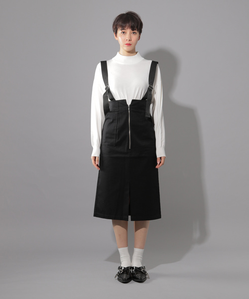 PAGEBOY（ページボーイ）の「サスツキペンシルスカート（スカート・レディース・ホワイト/ブラック/キャメル・SMALL/MEDIUM）」の15枚目の写真