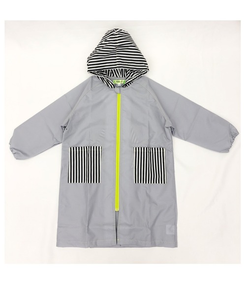 FABHUG （ファブハグ）の「Stand out☆レインコート（レインコート/ポンチョ・キッズ・グレー/ブルー/ピンク・120cm/130cm/140cm/110cm/100cm）」の11枚目の写真
