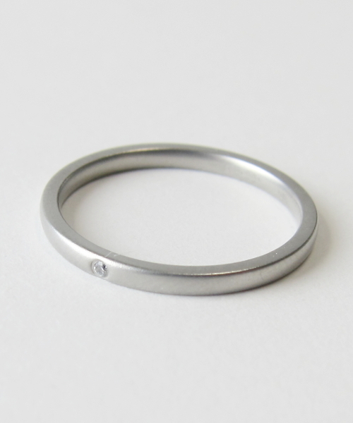 tone（トーン）の「【vie】ステンレスリング/一粒ストーンリング（リング・レディース・ピンク/イエロー/シルバー・#13/#1/#7/#9/#11/#15/#17/#19/#21/#5/#3）」の9枚目の写真