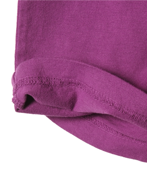 SHIPS(シップス)の「SHIPS KIDS:ロゴ ショートスリーブ TEE(baby)(Tシャツ/カットソー・キッズ・オフホワイト/グレー/ピンク/ネイビー/パープル・80/90)」の6枚目の写真