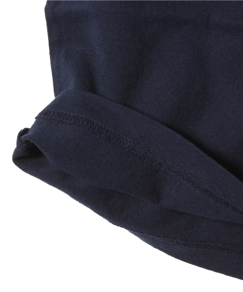 SHIPS(シップス)の「SHIPS KIDS:ロゴ ショートスリーブ TEE(baby)(Tシャツ/カットソー・キッズ・オフホワイト/グレー/ピンク/ネイビー/パープル・80/90)」の7枚目の写真