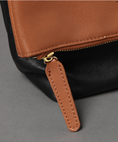 And A（アンドエー）の「レザークラッチトート（クラッチバッグ・メンズ・ブラック/ブラウン・FREE）」の9枚目の写真