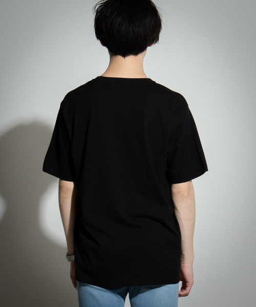 WEGO（ウィゴー）の「WEGO/タイポグラフィプリントＴシャツ（Tシャツ/カットソー・メンズ・ホワイト/ブラック・SMALL/MEDIUM/LARGE）」の7枚目の写真