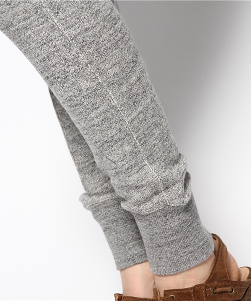 goa(ゴア)の「粗挽き杢 裏毛パンツ(その他パンツ・レディース・グレー/モカ/ベージュ・FREE)」の5枚目の写真