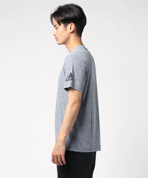 adidas（アディダス）の「アディダス M MUSTHAVES ベーシック ヘザーTシャツ（Tシャツ/カットソー・メンズ・グレー/サックスブルー/ダークグレー・L/M/S/XL/XXL）」の5枚目の写真