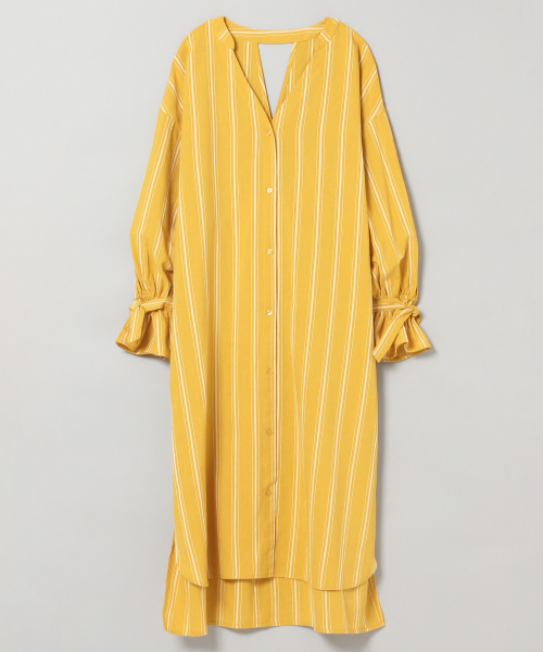 Jeanasis ジーナシス の Limited ストライプロングワンピース ワンピース Wear