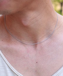 TONE SELECT GOODS（トーンセレクトグッズ）の「【vie】ステンレスチェーン/医療用器具にも使われる最高級ステンレス316L使用（金属アレルギーフリー）（ネックレス）」