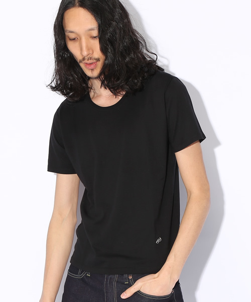 green label relaxing（グリーンレーベルリラクシング）の「［WEB限定］ ★★EMBLO ツインロール クルーネック Tシャツ ◆（Tシャツ/カットソー・メンズ・ホワイト/ブラック/グレー/その他1/その他2/その他3・X-SMALL/SMALL/MEDIUM/LARGE/X-LARGE）」の2枚目の写真