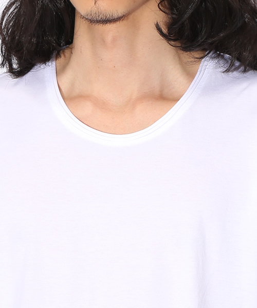 green label relaxing（グリーンレーベルリラクシング）の「［WEB限定］ ★★EMBLO ツインロール クルーネック Tシャツ ◆（Tシャツ/カットソー・メンズ・ホワイト/ブラック/グレー/その他1/その他2/その他3・X-SMALL/SMALL/MEDIUM/LARGE/X-LARGE）」の12枚目の写真