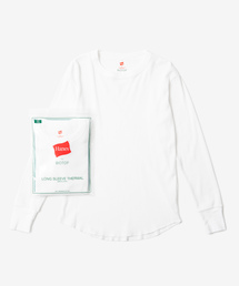 HANES | 【Hanes for BIOTOP】LONG SLEEVE THERMAL(Tシャツ/カットソー)