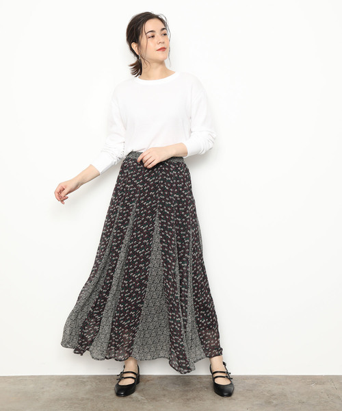 HANES（ヘインズ）の「【Hanes for BIOTOP】LONG SLEEVE THERMAL（Tシャツ/カットソー・レディース・ホワイト/ネイビー・FREE）」の13枚目の写真