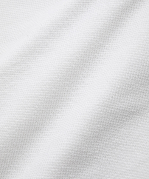 HANES（ヘインズ）の「【Hanes for BIOTOP】LONG SLEEVE THERMAL（Tシャツ/カットソー・レディース・ホワイト/ネイビー・FREE）」の8枚目の写真