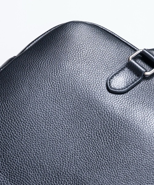 MURA（ムラ）の「大容量12L ダブルジッパー シュリンクレザー ビジネス ブリーフケース（ビジネスバッグ・メンズ・ブラック/ネイビー/キャメル・FREE）」の15枚目の写真