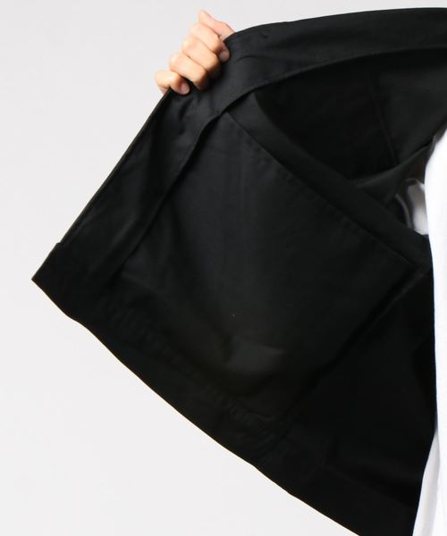 WEGO(ウィゴー)の「WEGO/フラップショートジャケット(ブルゾン・メンズ・ブラック/グレー系その他2・MEDIUM/LARGE)」の3枚目の写真