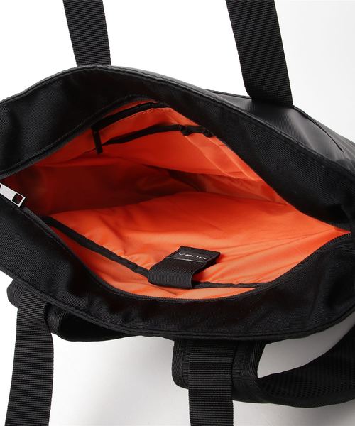 MURA（ムラ）の「サステナブル エコ素材 撥水加工 2way 15型PC対応 縦型 トートバッグ（トートバッグ・メンズ・ブラック・FREE）」の3枚目の写真