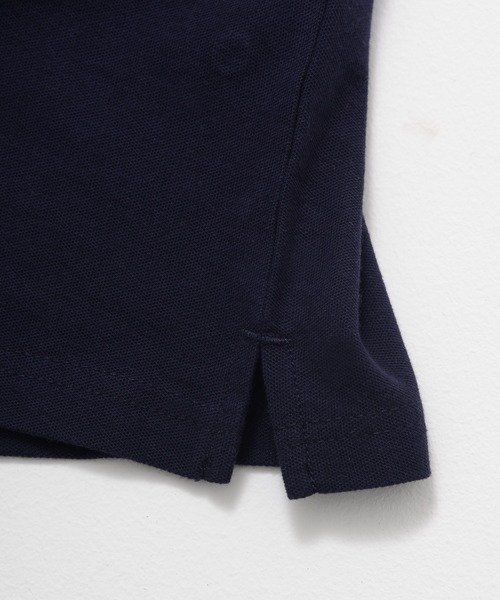 FILA（フィラ）の「【FILA/フィラ】ワンポイント ロゴ刺繍 綿100% ポケット付き ハーフボタンダウン 長袖 ポロシャツ（ポロシャツ・メンズ・ダークグリーン/ブラック/杢グレー/ネイビー/ホワイト・M/L/LL/3L）」の21枚目の写真