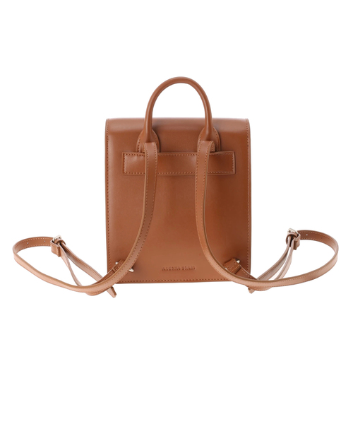 ALEXIA STAM（アリシアスタン）の「Original Buckle Leather Backpack/オリジナルバックルレザーバックパック（バックパック/リュック・レディース・ブラック/グレー系その他/キャメル・FREE）」の11枚目の写真