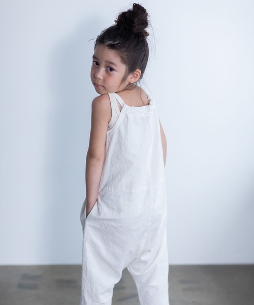 SEA（シー）の「SEA CHIBI リネン フィッシャーマン サロペット 