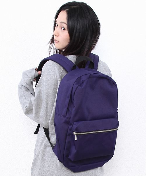 coen(コーエン)の「CORDURAデイパック(バックパック/リュック・メンズ・ブラック/ベージュ/ダークグリーン/パープル・FREE)」の4枚目の写真