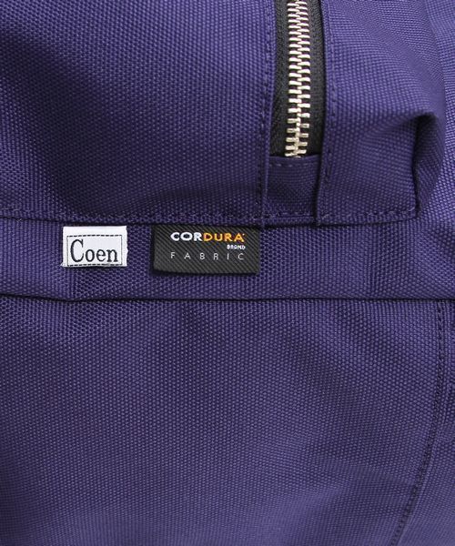 coen(コーエン)の「CORDURAデイパック(バックパック/リュック・メンズ・ブラック/ベージュ/ダークグリーン/パープル・FREE)」の20枚目の写真