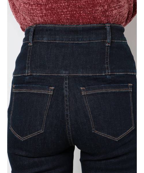 EMODA（エモダ）の「【ELDER】FIXハイウエストデニム（デニムパンツ・レディース・インディゴブルー/ブルー/ブラック・X-SMALL/MEDIUM/SMALL）」の13枚目の写真