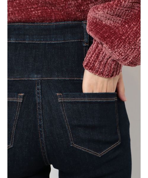 EMODA（エモダ）の「【ELDER】FIXハイウエストデニム（デニムパンツ・レディース・インディゴブルー/ブルー/ブラック・X-SMALL/MEDIUM/SMALL）」の5枚目の写真
