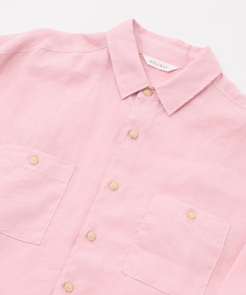 HOLIDAY（ホリデイ）の「RAMIE BIG SHIRT ラミービッグシャツ