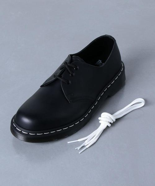 Dr. Martens（ドクターマーチン）の「＜Dr.Martens（ドクターマーチン）＞ 1461（その他シューズ・メンズ・ブラック・6/7/8/9）」の2枚目の写真