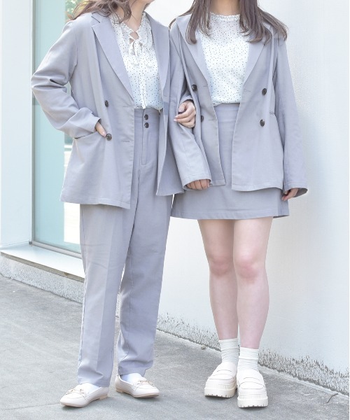 PairPair（ペアペア）の「リネンテーパードパンツ(セットアップ)（その他パンツ・レディース・ベージュ/アイボリー/ブルー系その他・FREE）」の6枚目の写真