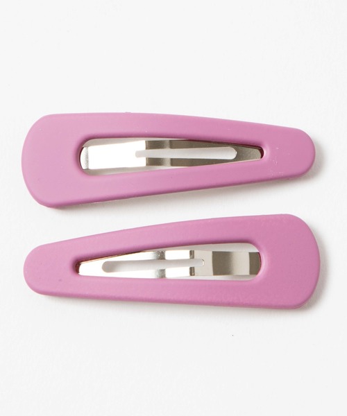 WEGO（ウィゴー）の「WEGO/【2点セット】カラーヘアピン（ヘアピン・レディース・ベージュ/ブラウン/パープル/ピンク/イエロー/グリーン・FREE）」の6枚目の写真