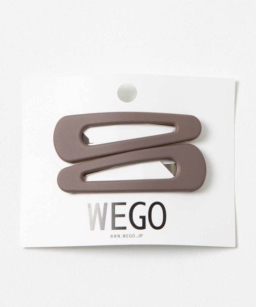 WEGO（ウィゴー）の「WEGO/【2点セット】カラーヘアピン（ヘアピン・レディース・ベージュ/ブラウン/パープル/ピンク/イエロー/グリーン・FREE）」の8枚目の写真