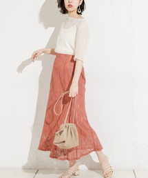 natural couture | フラワーレースマーメイドスカート(スカート)