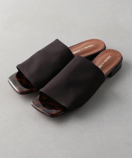 ODETTE E ODILE（オデットエオディール）の「OFD ストレッチミュール サンダル20（サンダル・レディース・オレンジ/ブラック/オフホワイト/ダークブラウン・23.5cm/22.5cm/23cm/24cm/24.5cm/22cm）」の3枚目の写真