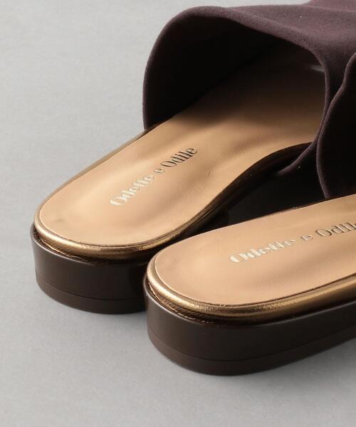 ODETTE E ODILE（オデットエオディール）の「OFD ストレッチミュール サンダル20（サンダル・レディース・オレンジ/ブラック/オフホワイト/ダークブラウン・23.5cm/22.5cm/23cm/24cm/24.5cm/22cm）」の13枚目の写真