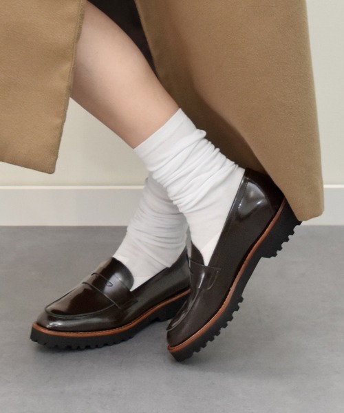 FABIO RUSCONI(ファビオルスコーニ)の「【FABIO RUSCONI】EVAタンクソールモカシューズ(F01620/F1620A)(ローファー・レディース・ブラック/ボルドー/ダークブラウン・36/37/39/35/38/40)」の11枚目の写真