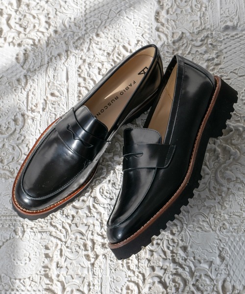 FABIO RUSCONI(ファビオルスコーニ)の「【FABIO RUSCONI】EVAタンクソールモカシューズ(F01620/F1620A)(ローファー・レディース・ブラック/ボルドー/ダークブラウン・36/37/39/35/38/40)」の10枚目の写真